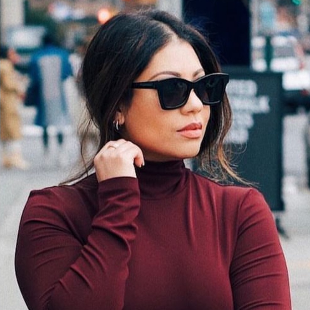 Karen Walker black sunglasses